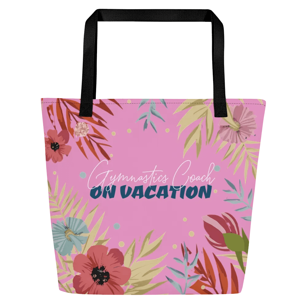 Gymnastics Coach on Vacation Pink product image (1)