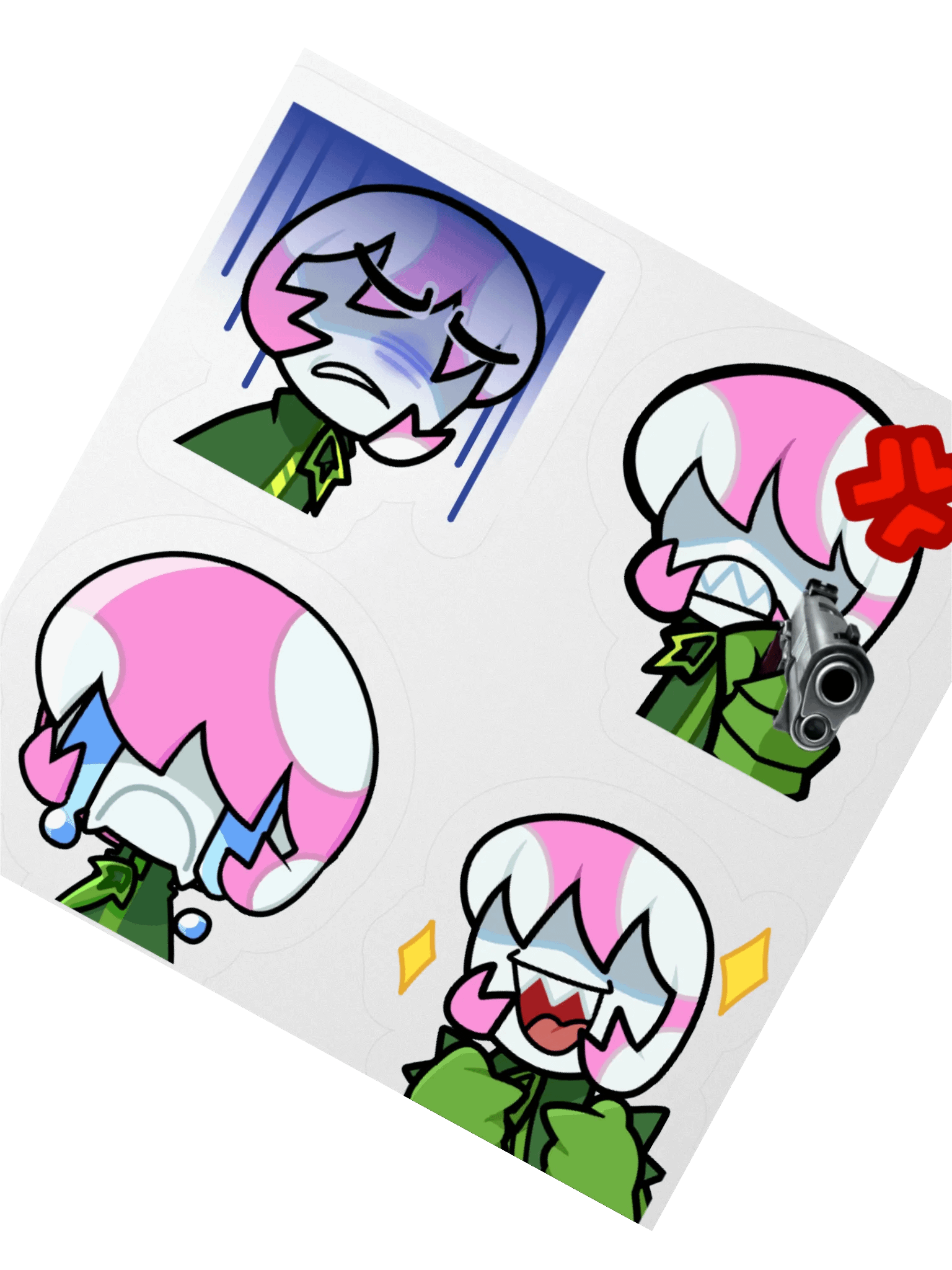 Nub Emotes Stickers product image (4)