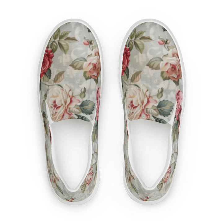 Vintage Rose Garden Slip-Ons product image (1)