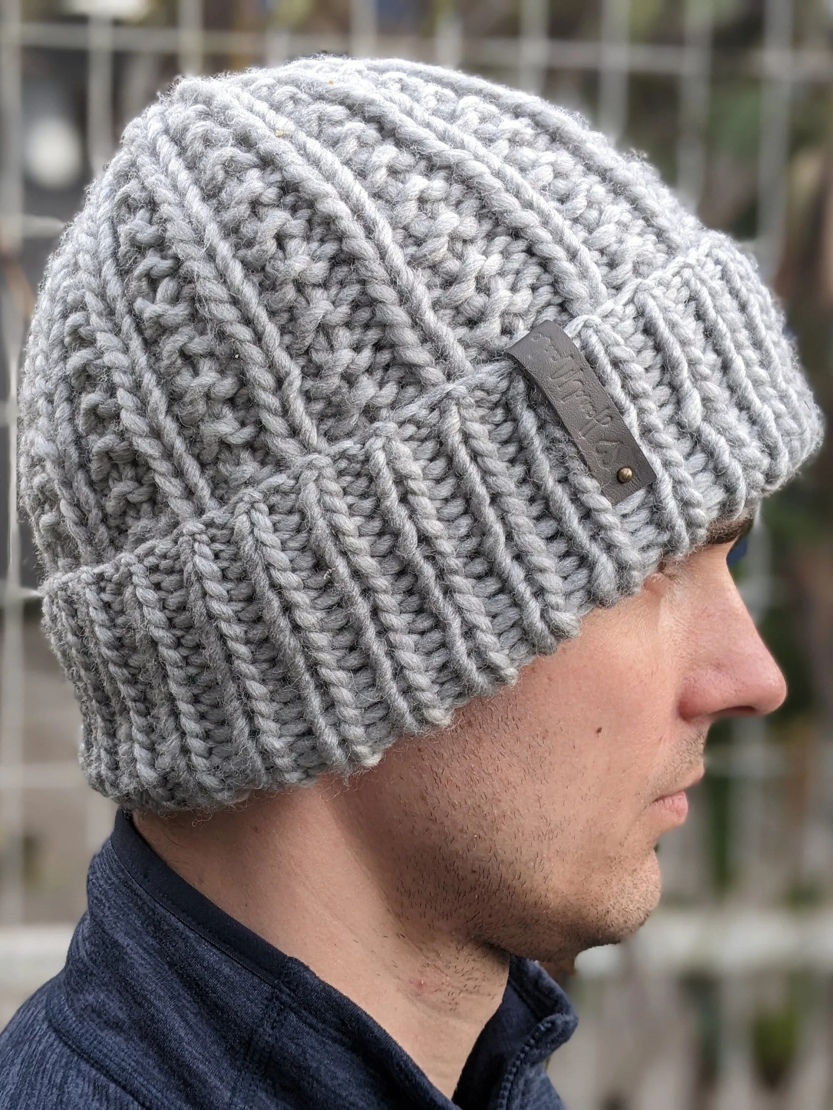 Iron Hat Knitting Pattern for Men & Women product image (1)
