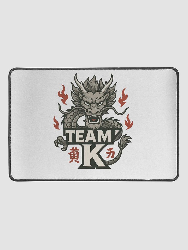 Team K China Desk Mat 12" x 18" product image (1)