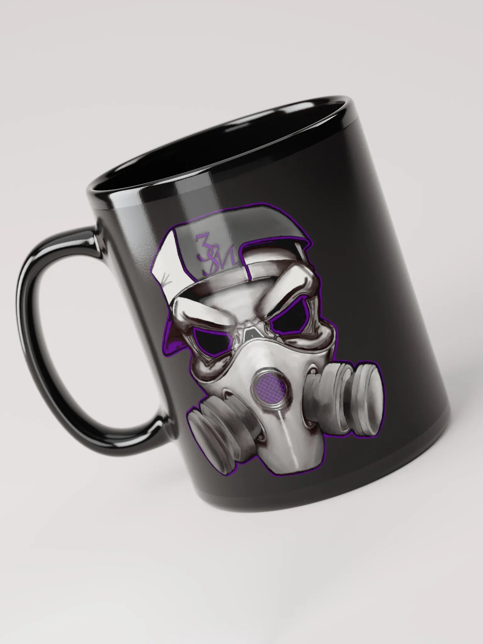 Exaggerated Gas Mask Cap Mug product image (5)