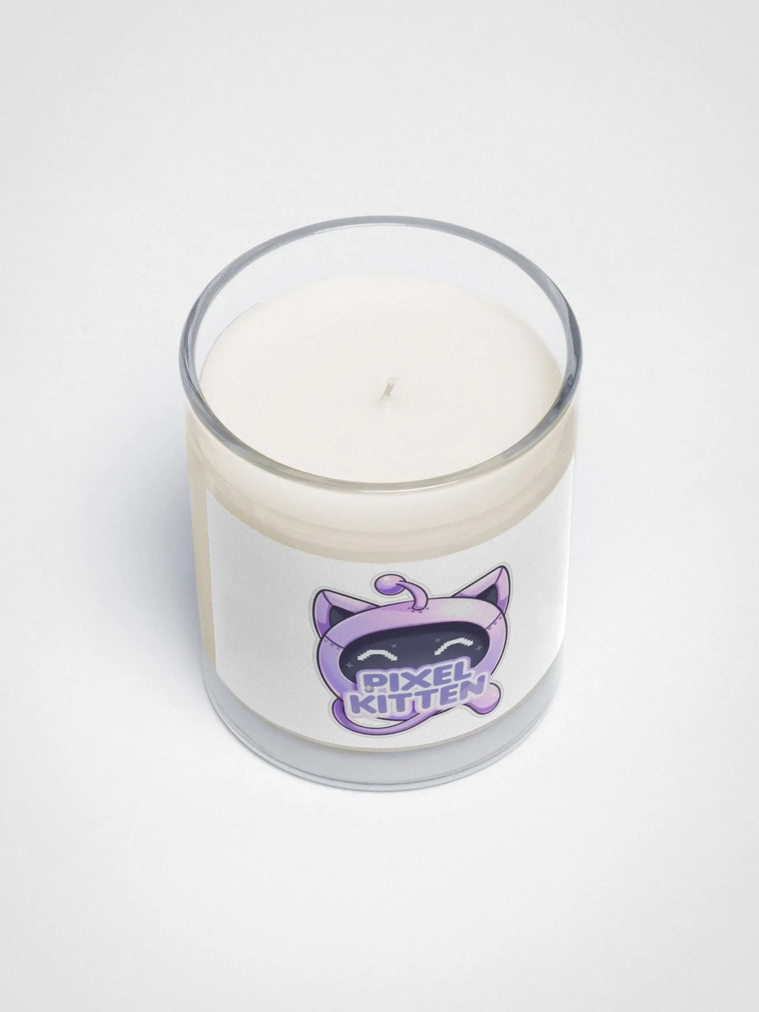Pixel Kitten Logo Soy Candle product image (3)
