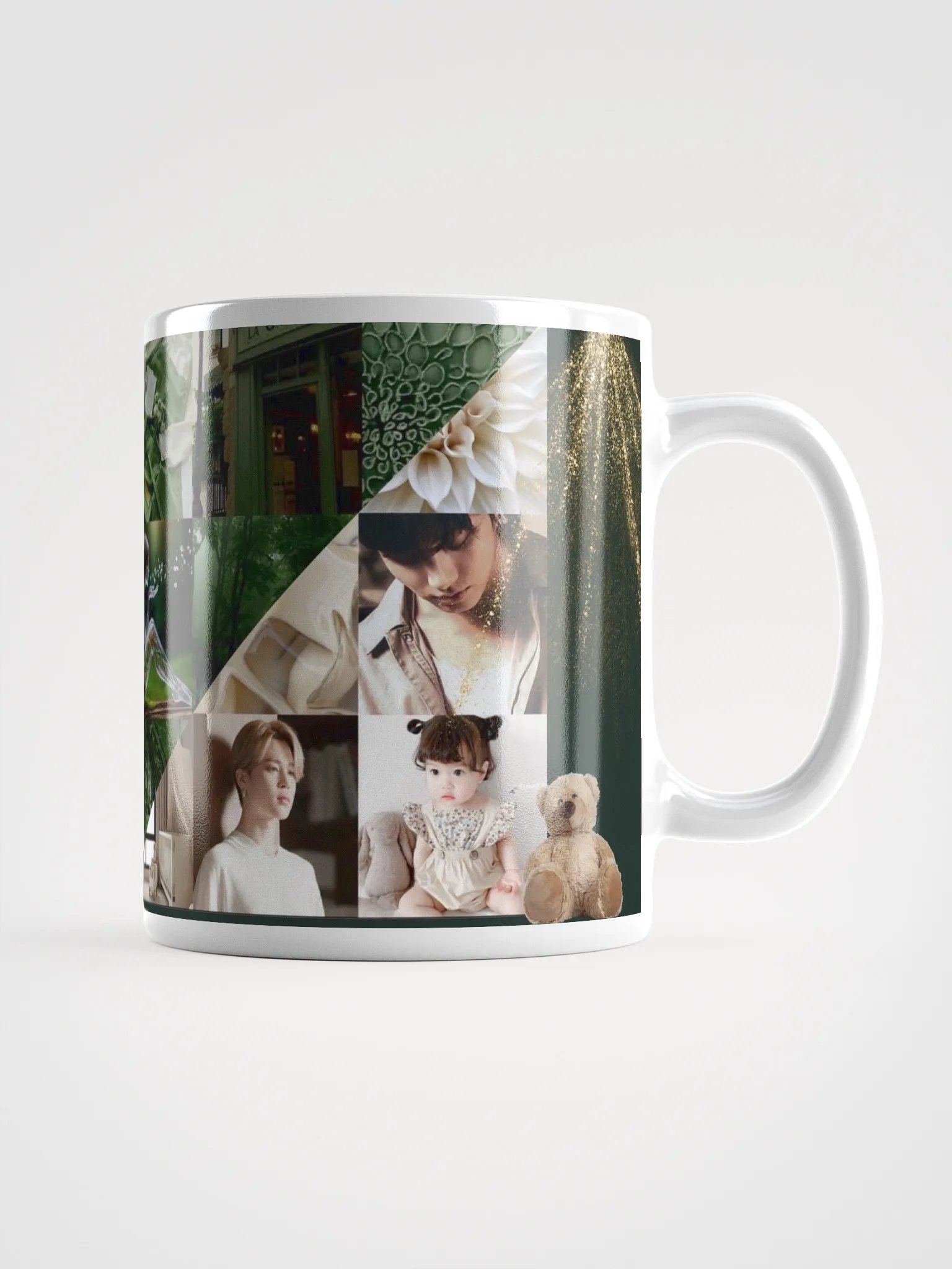 Jade Dreams Collage Mug product image (1)