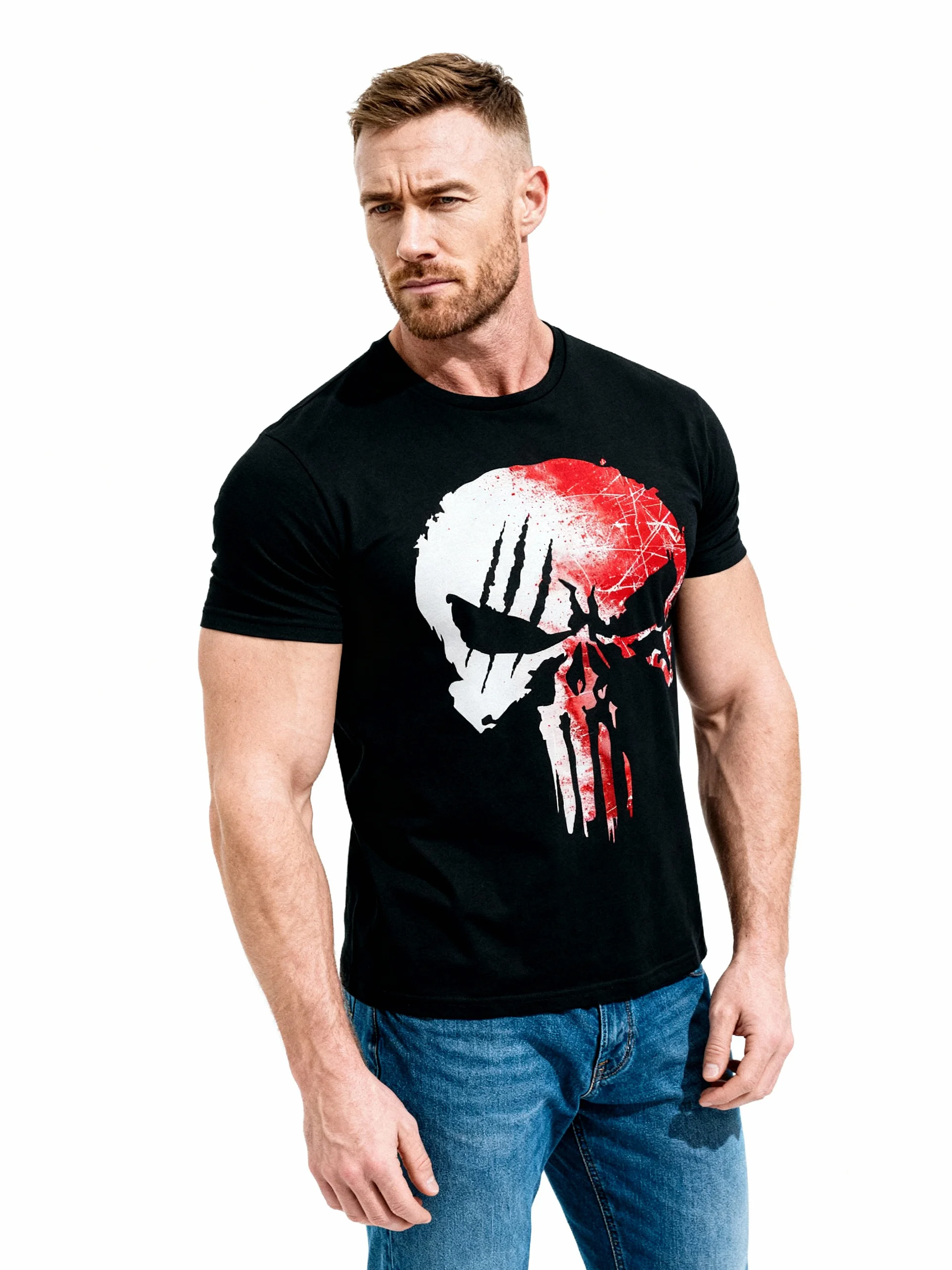 No Retreat Skull T-Shirt product image (3)