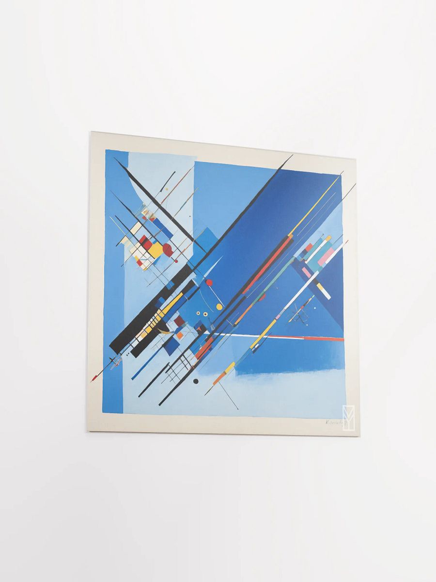 Poster Digital Error in Blue product image (3)