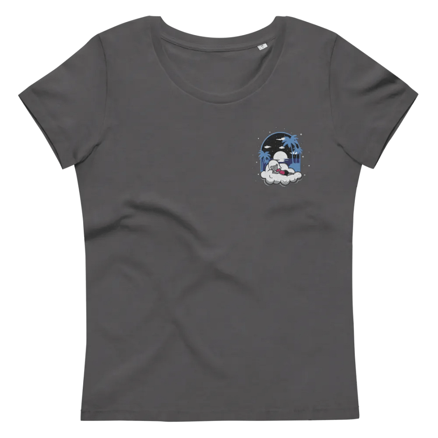 Cloudy Night Women's Fitted Tee Embroidered product image (8)