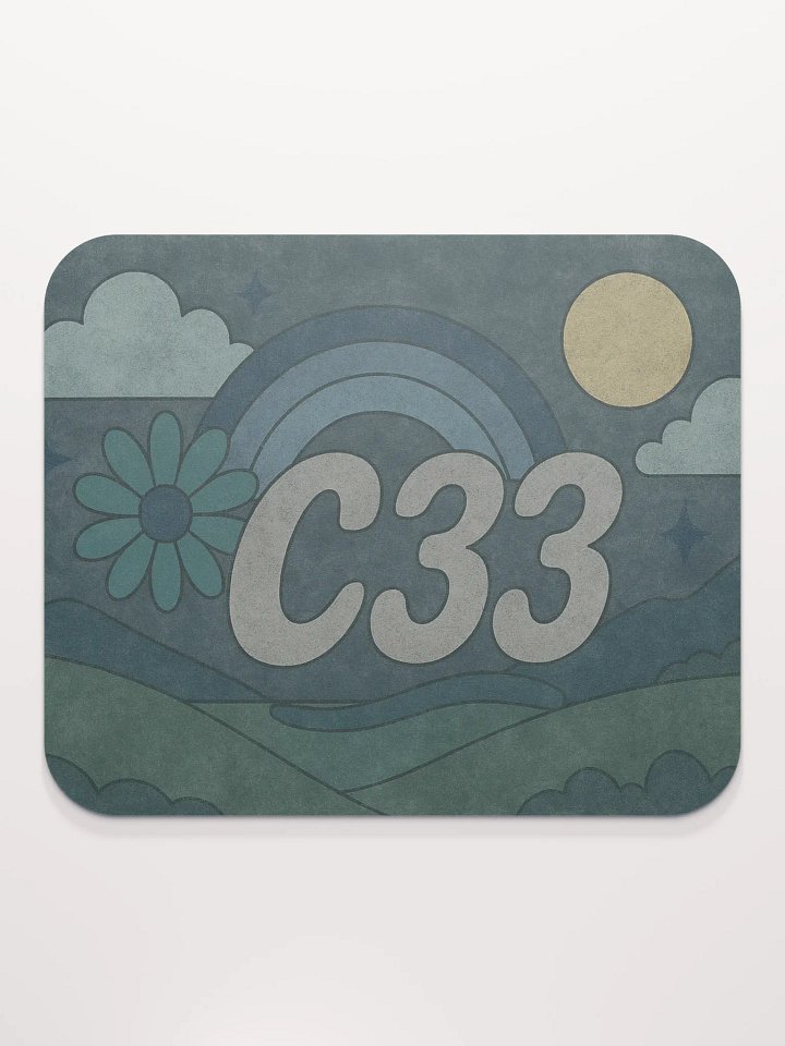 C33 Rainbow Darkness Mouse Pad product image (2)