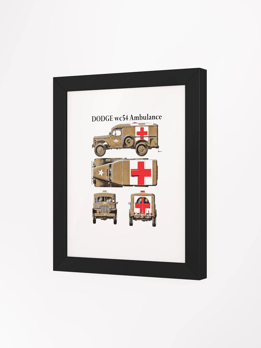 Vintage Military Ambulance Poster product image (16)