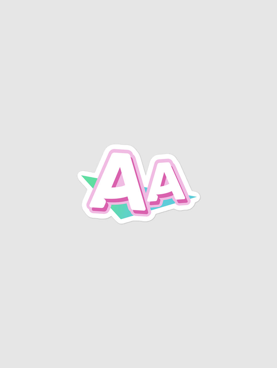 Aaronitmar Logo Sticker product image (1)