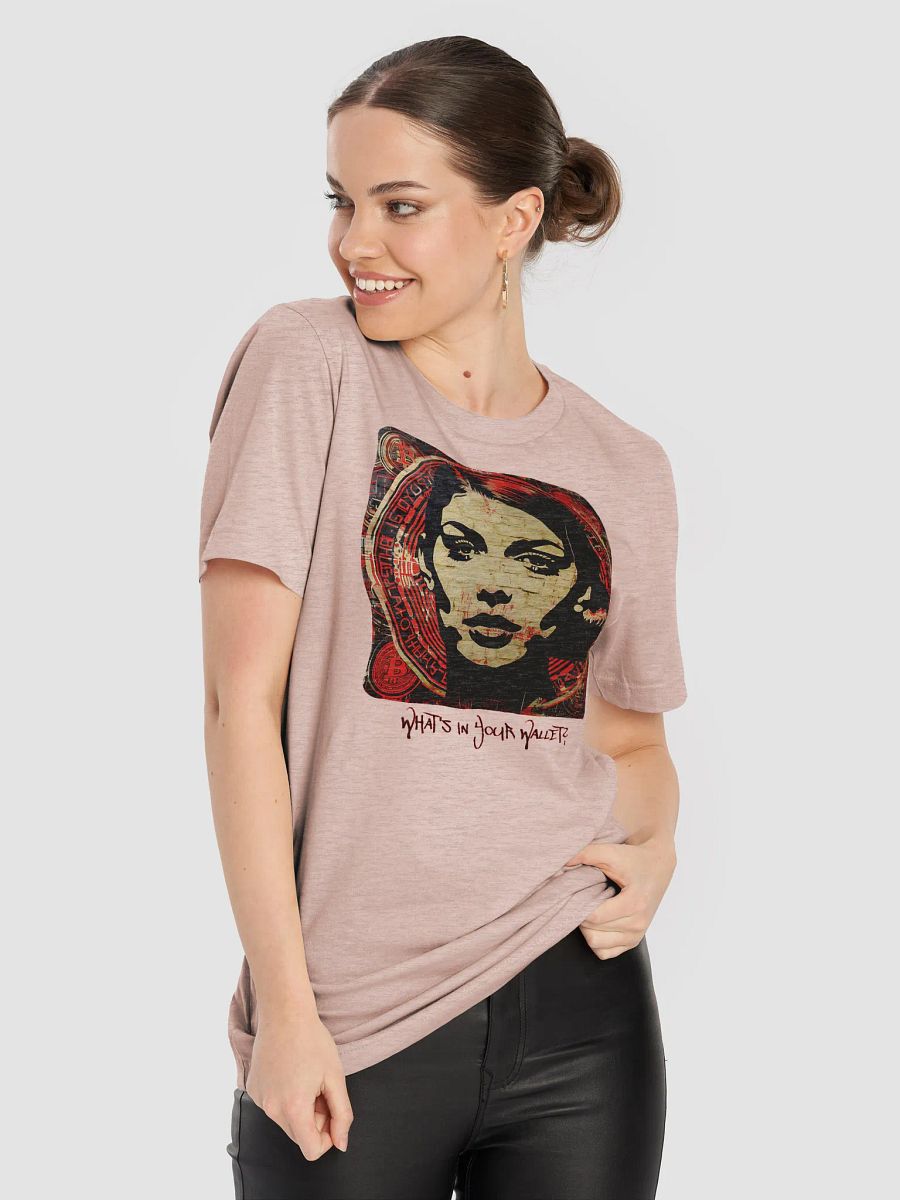 Bitcoin Street Art Portrait T-Shirt product image (2)
