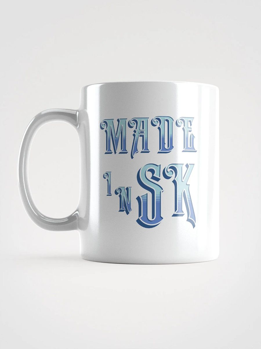 Made In SK Saskatoon Saskatchewan Blue Hues Mug product image (1)