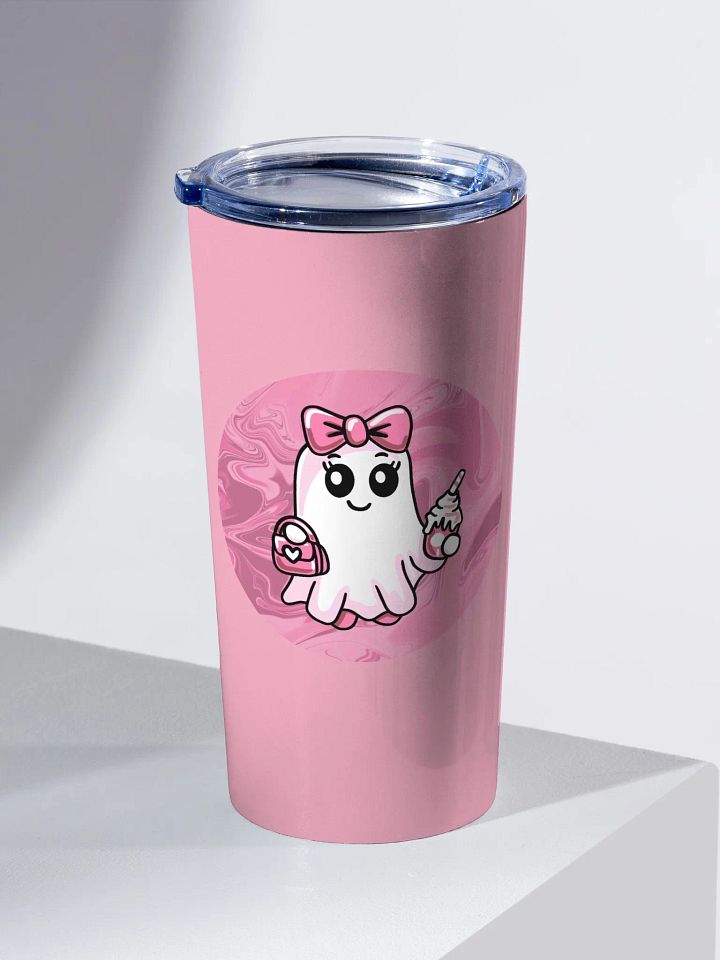 Cute Ghost 20oz Stainless Steel Tumbler product image (2)