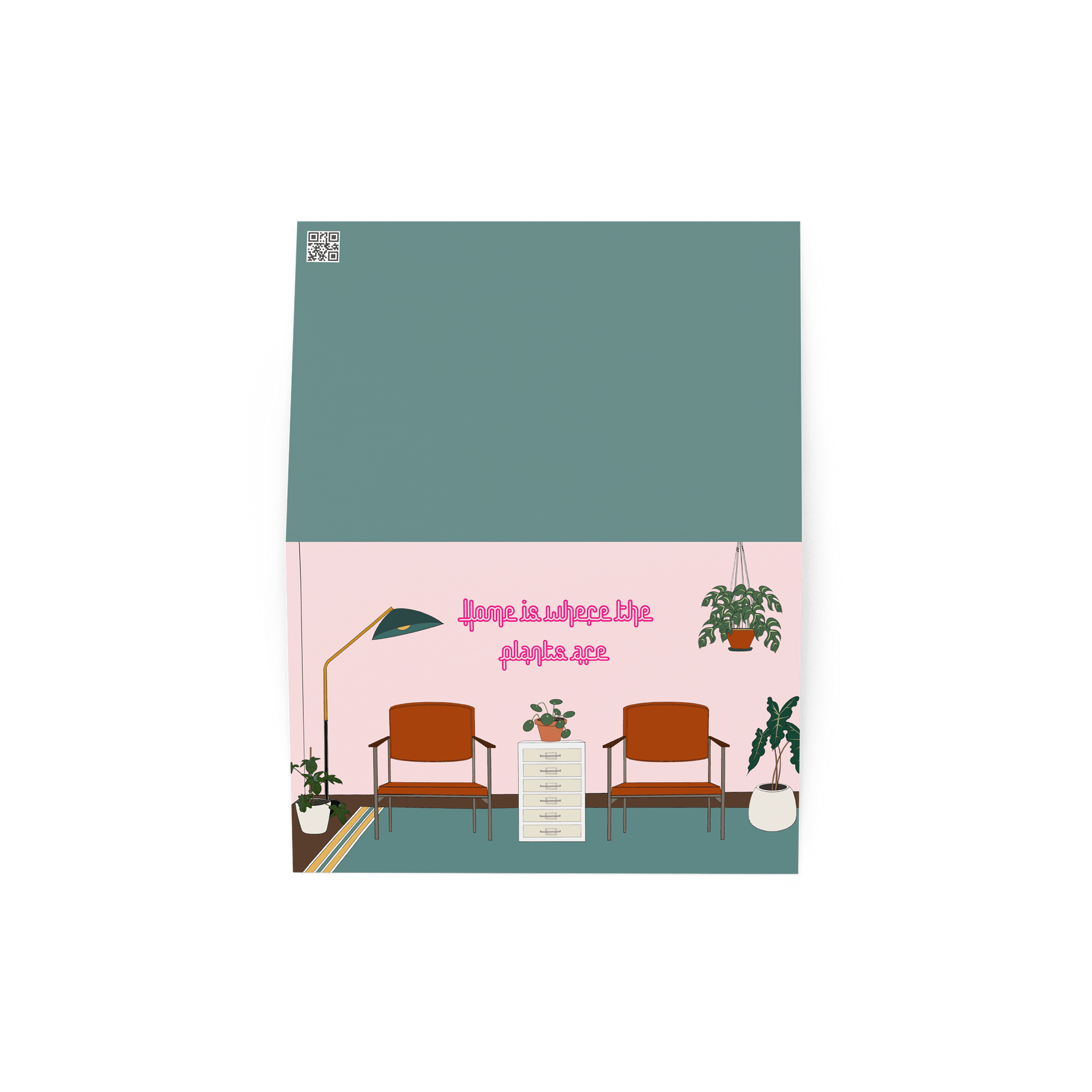 Home Is Where The Plants Are Greeting Card product image (4)