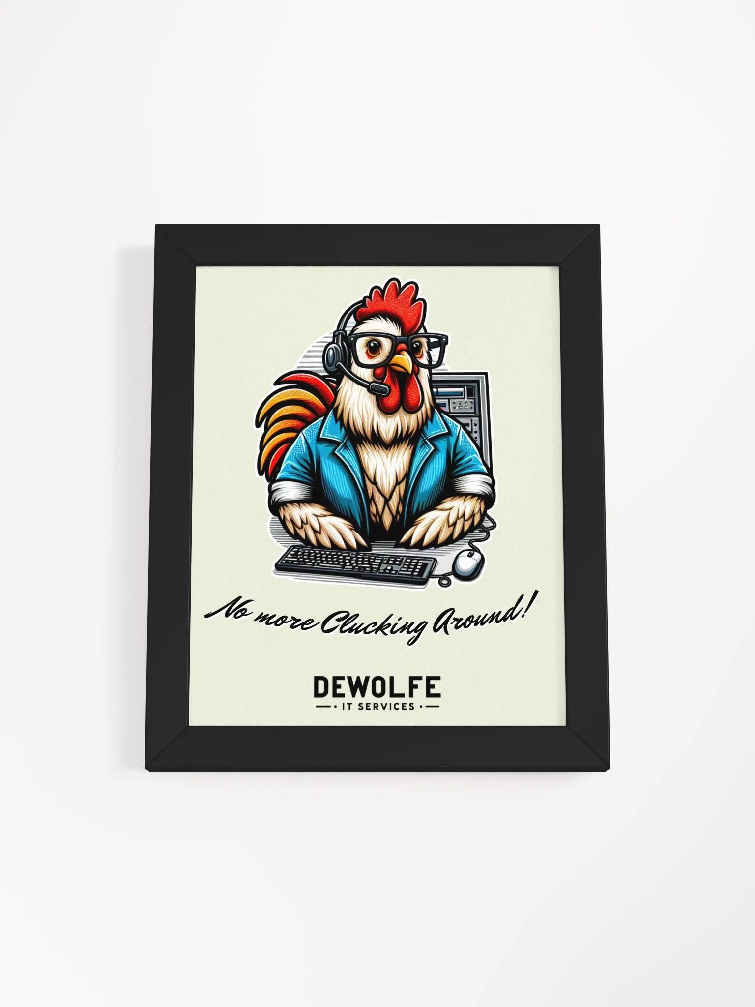 No More Clucking Around! - Poster product image (1)