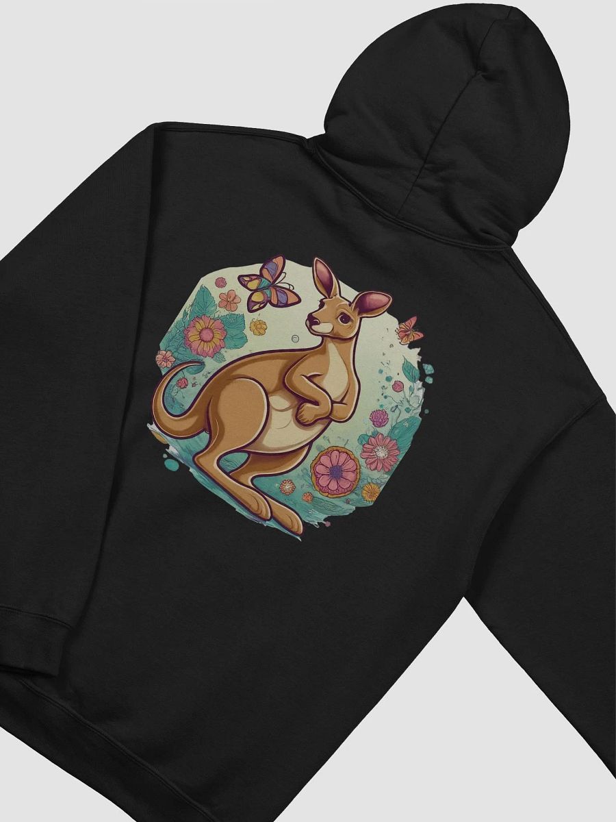 Floral Kangaroo Classic Hoodie product image (12)