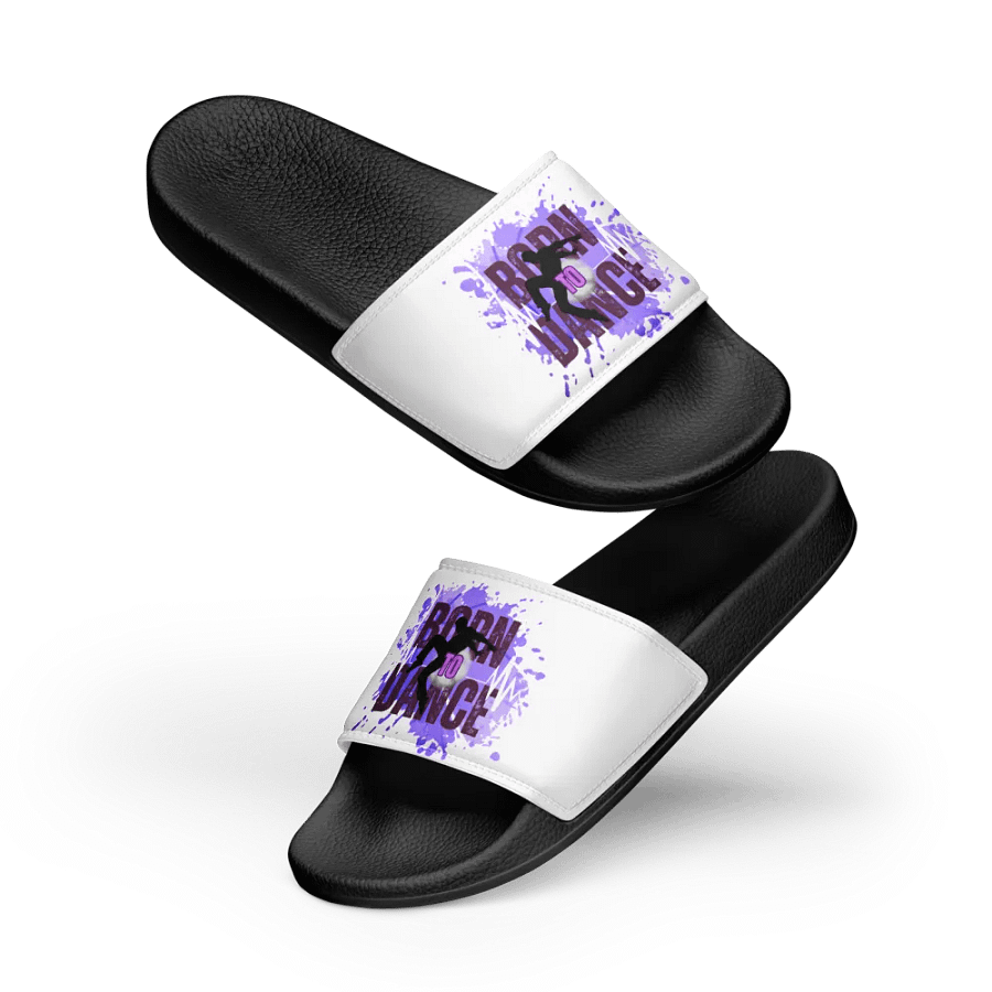 Born to Dance His Silhouette Women's Slides product image (14)