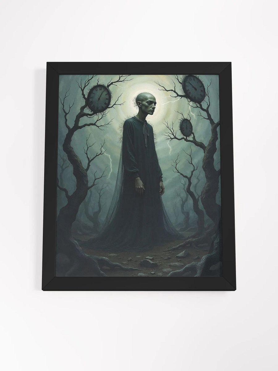 The Keeper of Forgotten Hours Framed Print product image (19)