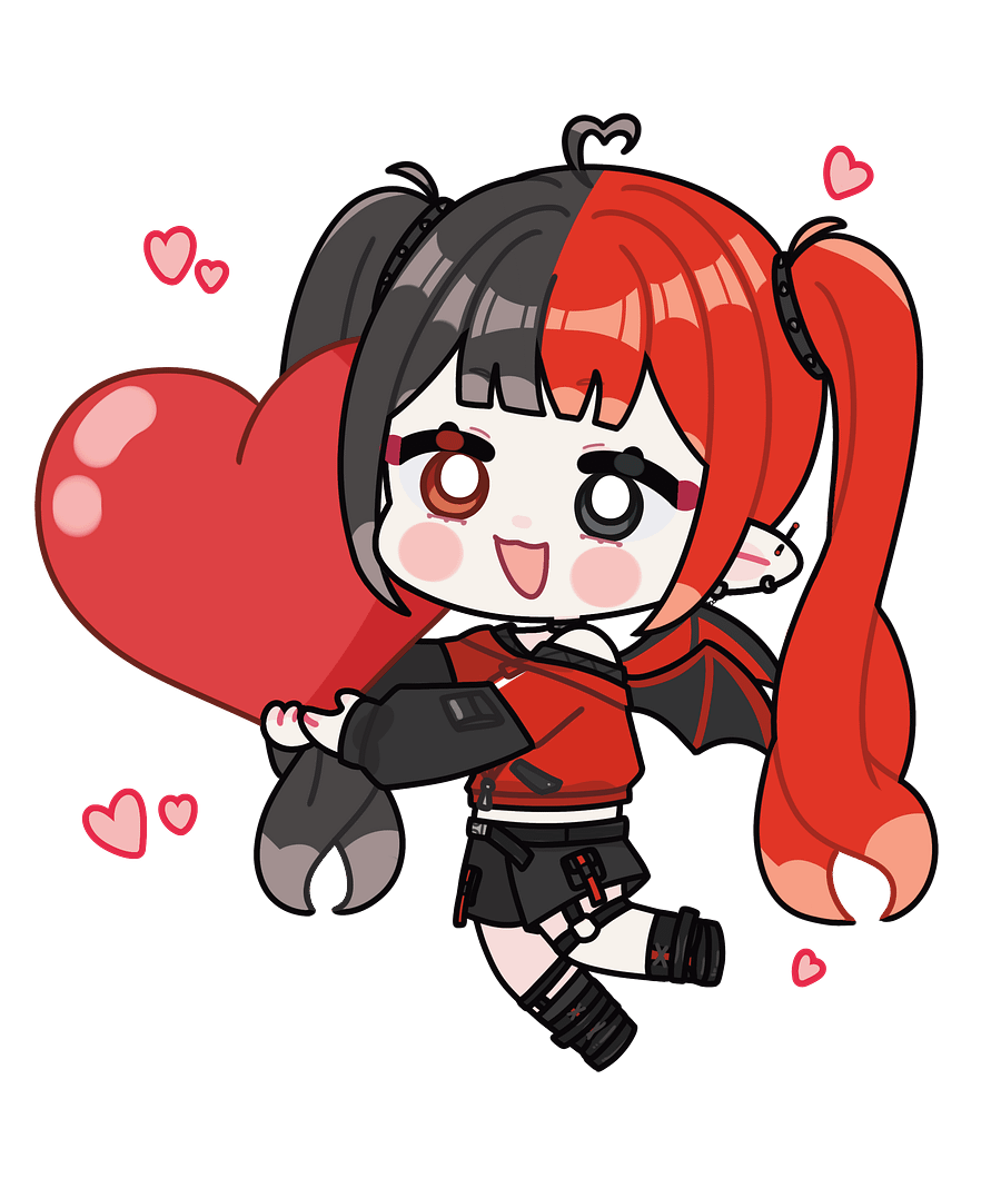HEART LUCI KEYCHAIN product image (1)