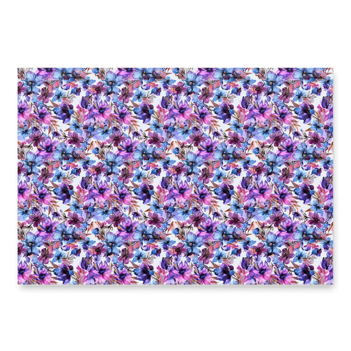 Purple Flowers Paper product image (2)
