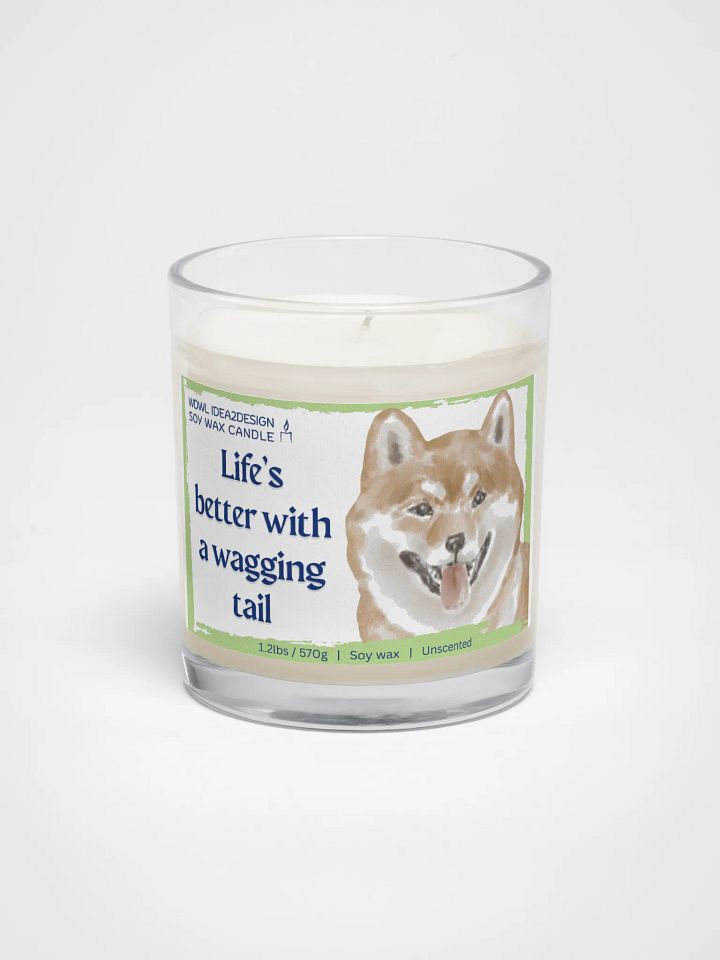 Japan Inu Dog Lover Best Gift, Large Capacity, Great Value & Eco-Friendly Candle – 1.2 lbs of Pure Serenity product image (1)