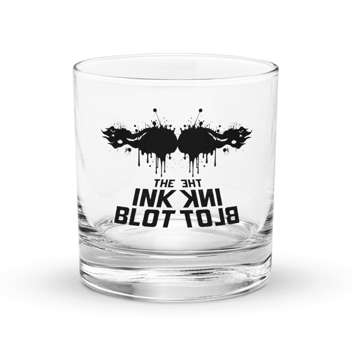 The Ink Blot - Rocks Glass product image (1)
