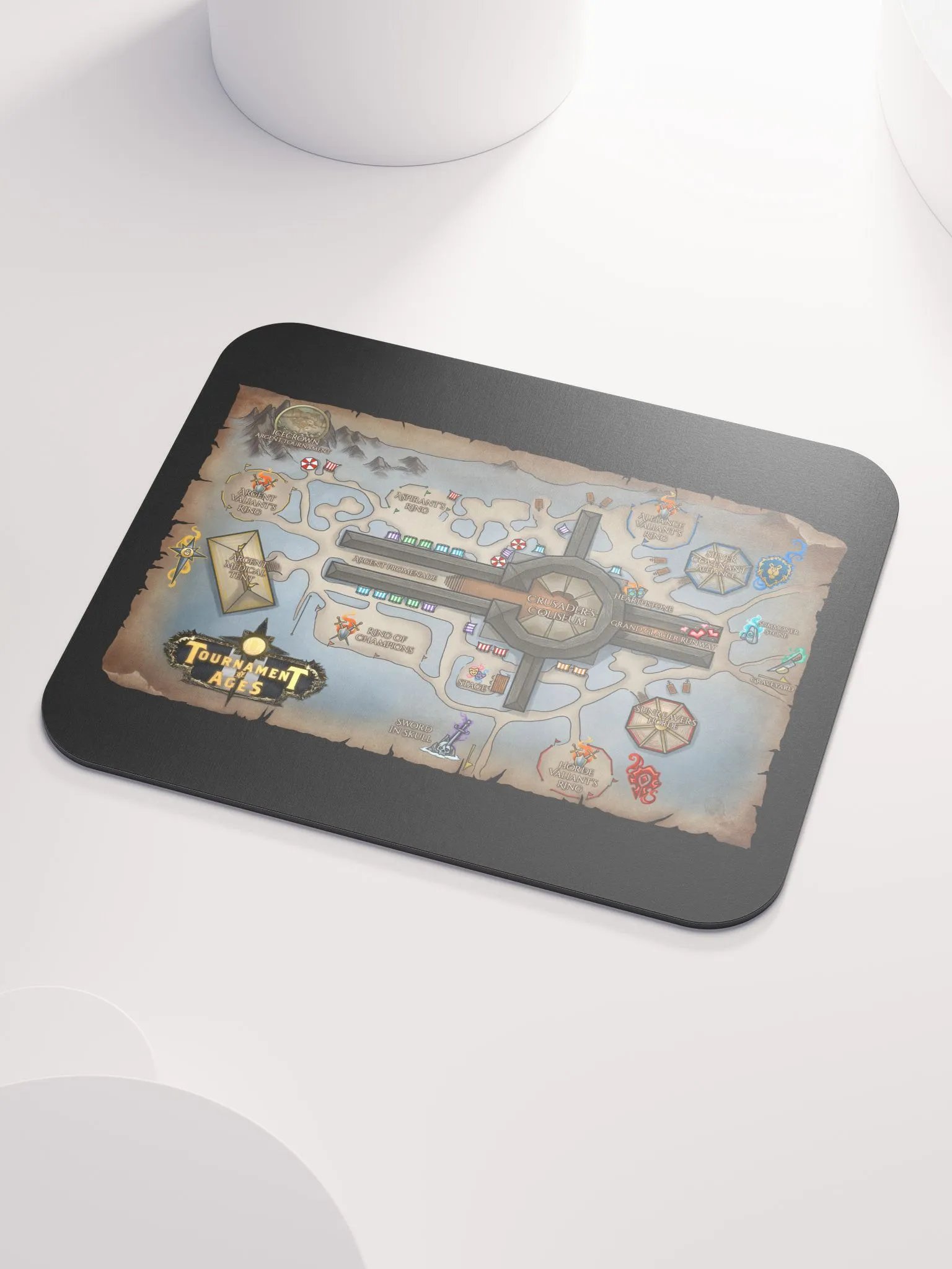 Tournament of Ages - Fairegrounds Map - Mouse Pad product image (3)