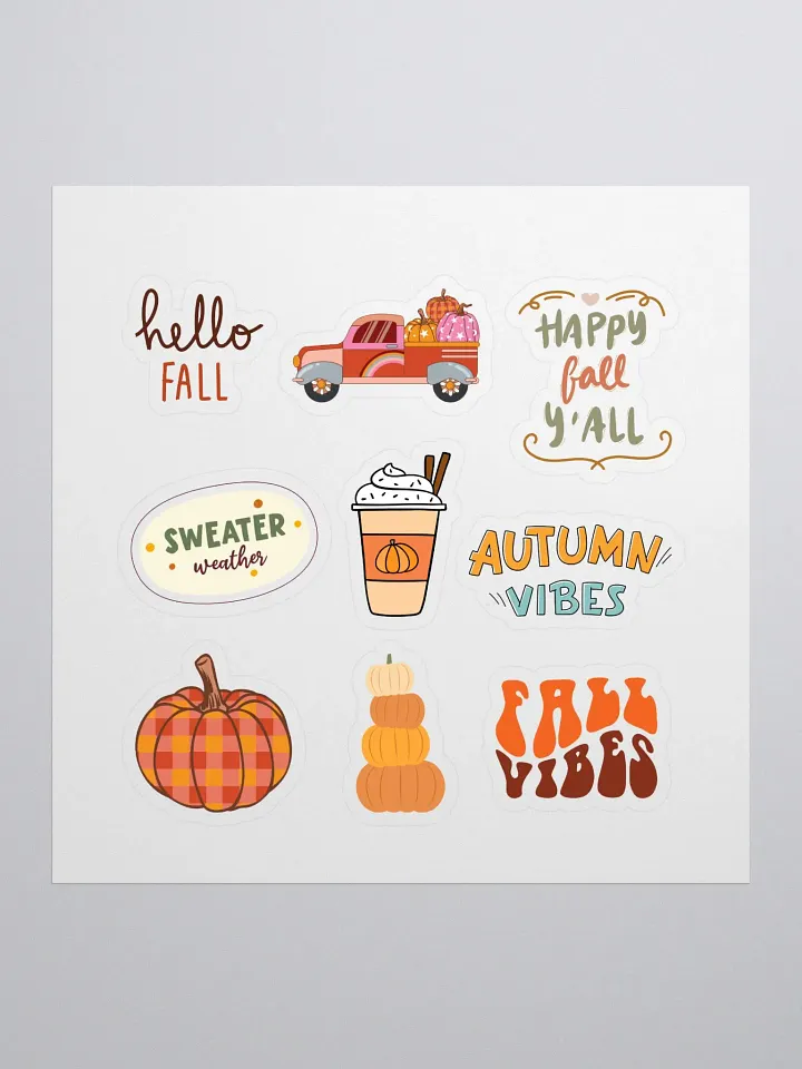 Autumn Vibes Sticker Pack product image (1)