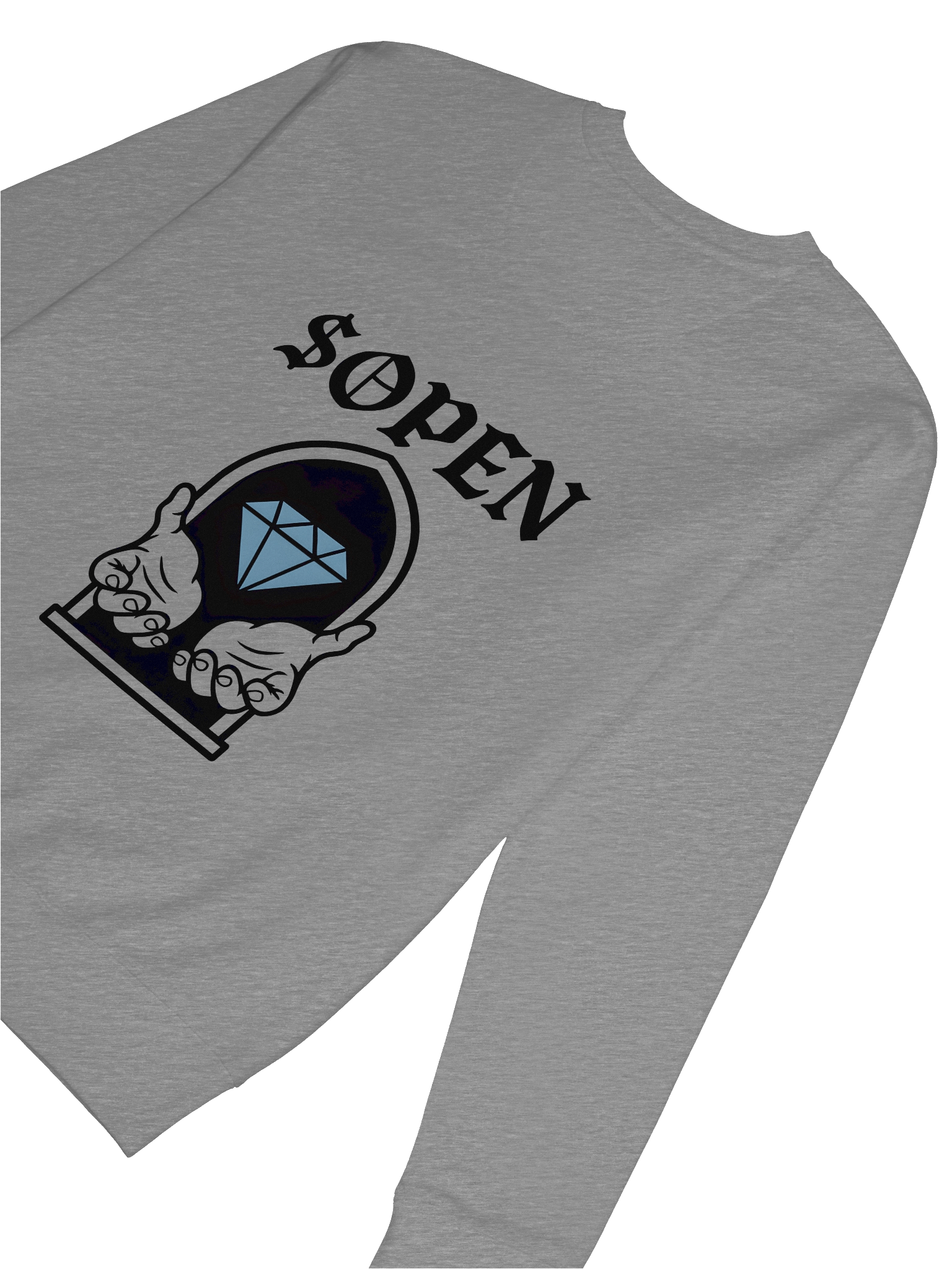 Stonkcast Premium Sweatshirt — $OPEN Diamond Hands Edition product image (15)