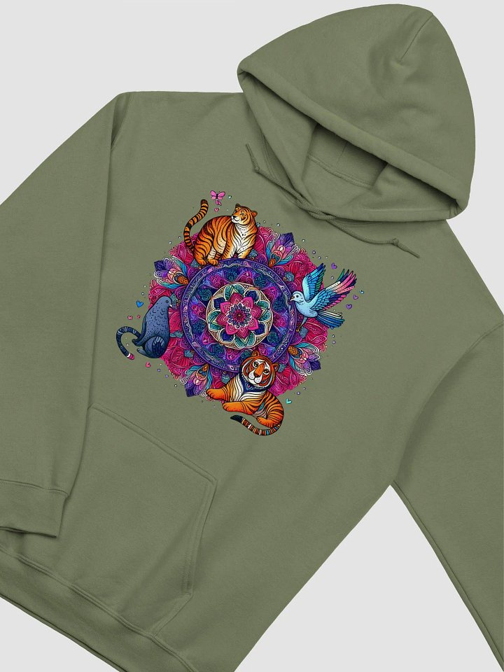 Gildan Classic Hoodie | AI-Crafted Animal Collection product image (2)