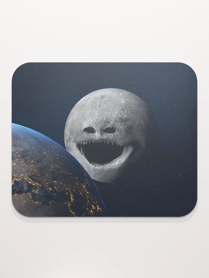 The Moon Woke Up Mousemat product image (2)