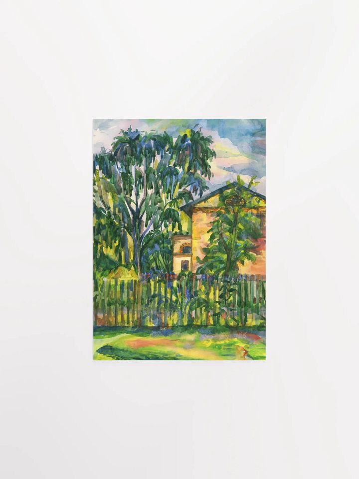 Vibrant Summer Retreat Poster. - Private House with Ffence product image (1)