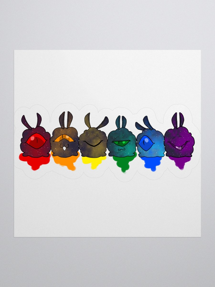 Starfluff Pride Sticker product image (1)