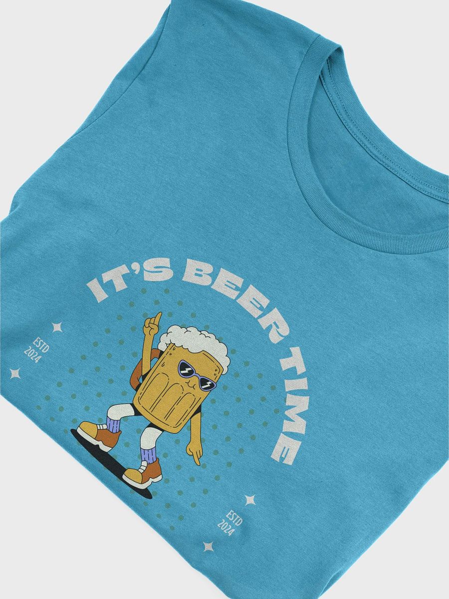 Frothy Fun Beer Character T-Shirt product image (44)