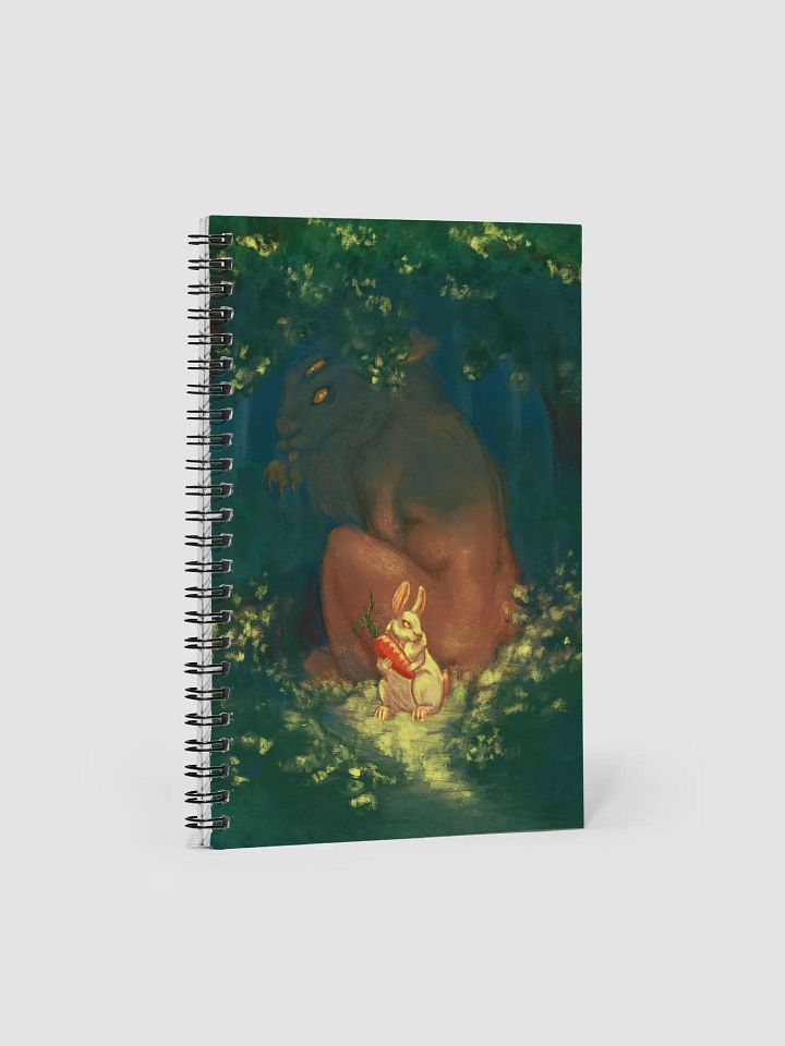 Bunny forest notebook product image (1)