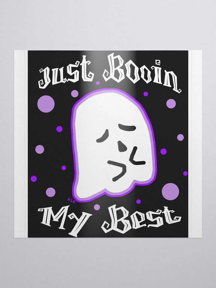 Just Booin My Best Sticker product image (2)