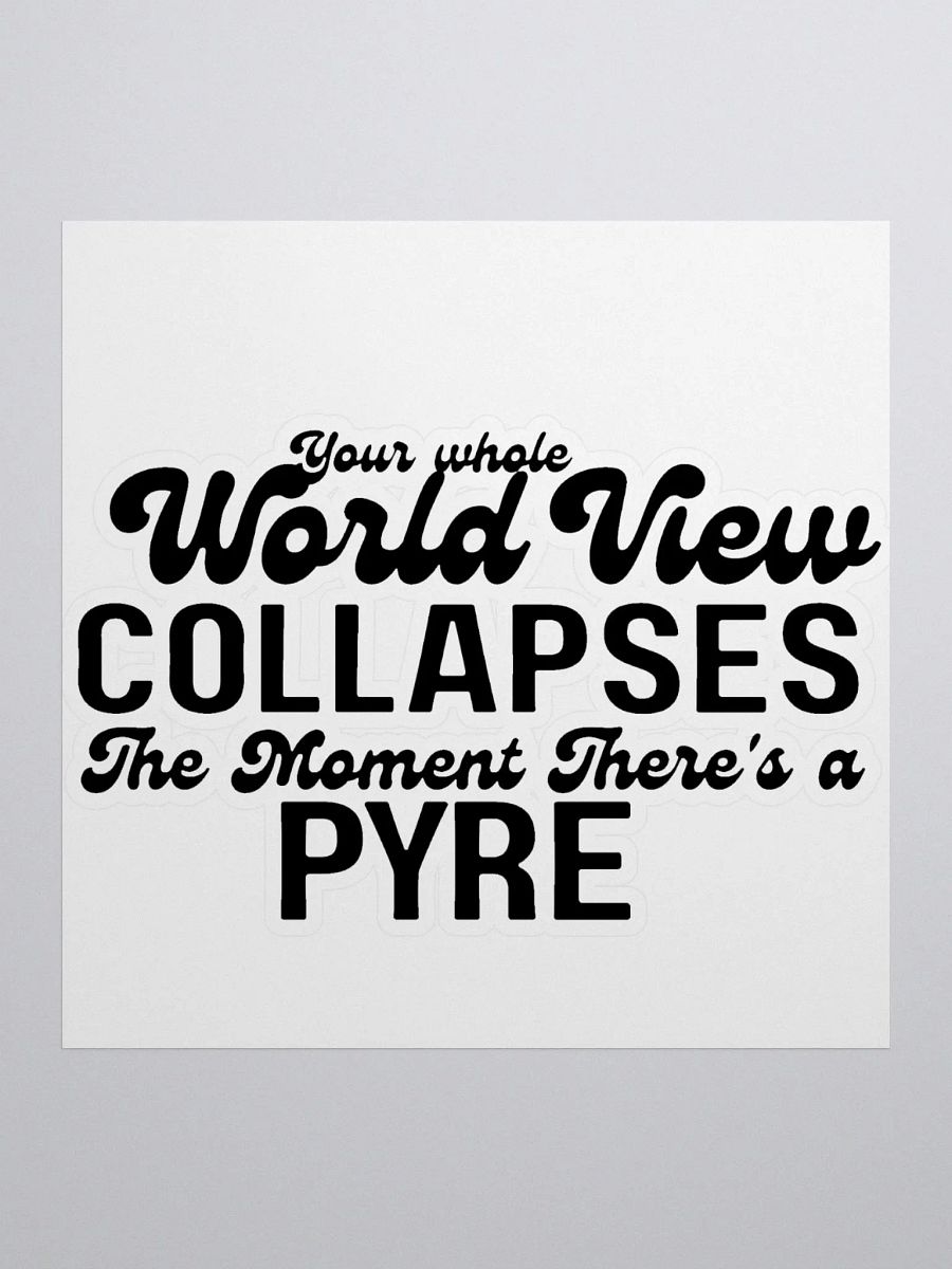 Whole world view set on fire product image (1)