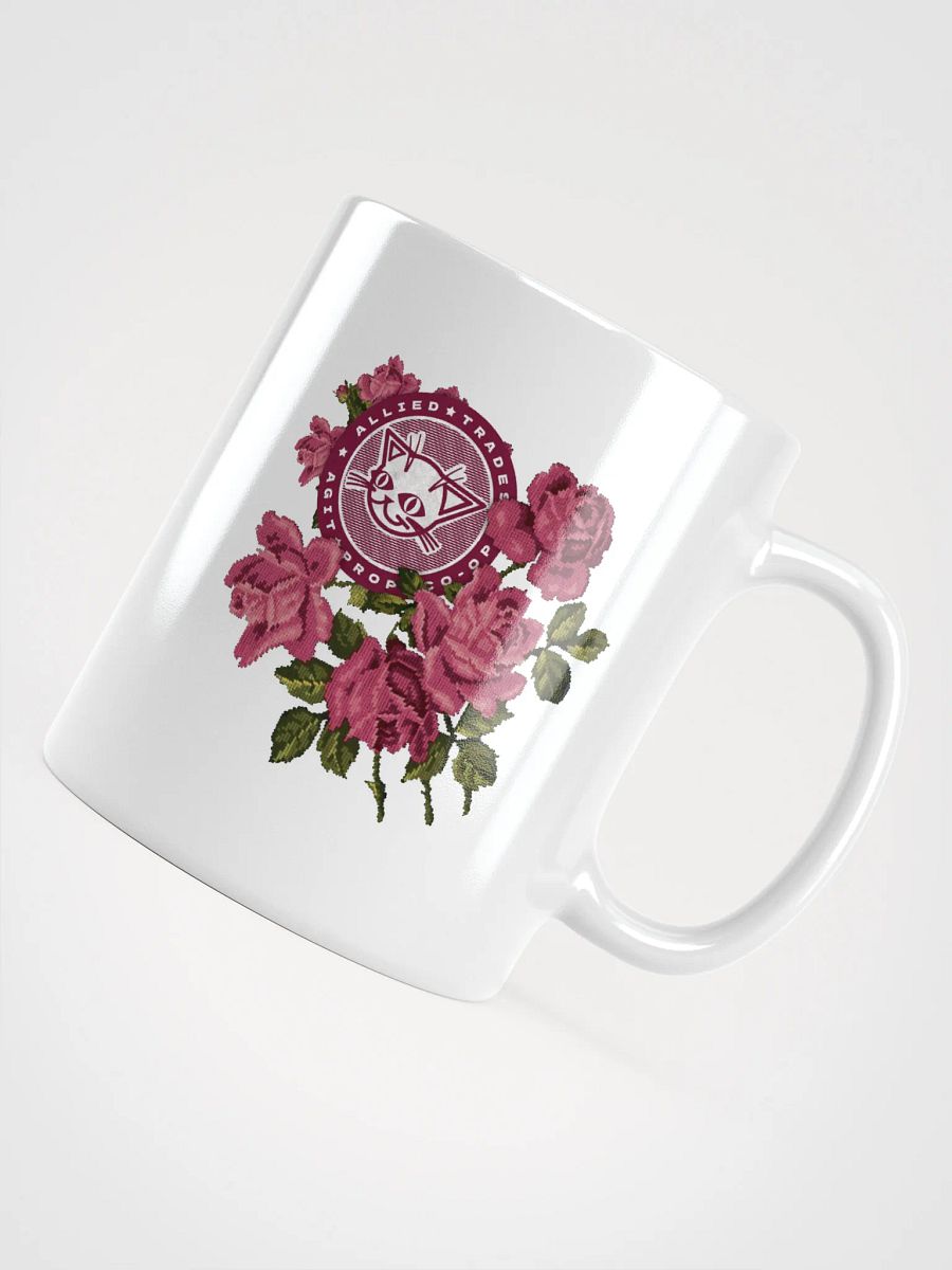 Claws and Thorns Alli Cat Floral Coffee Mug product image (10)