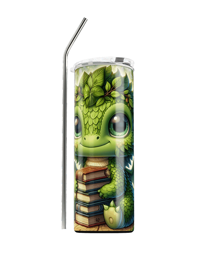 Not for Bookworms - Book Dragons Only (Green) 20 oz. Tumbler product image (1)