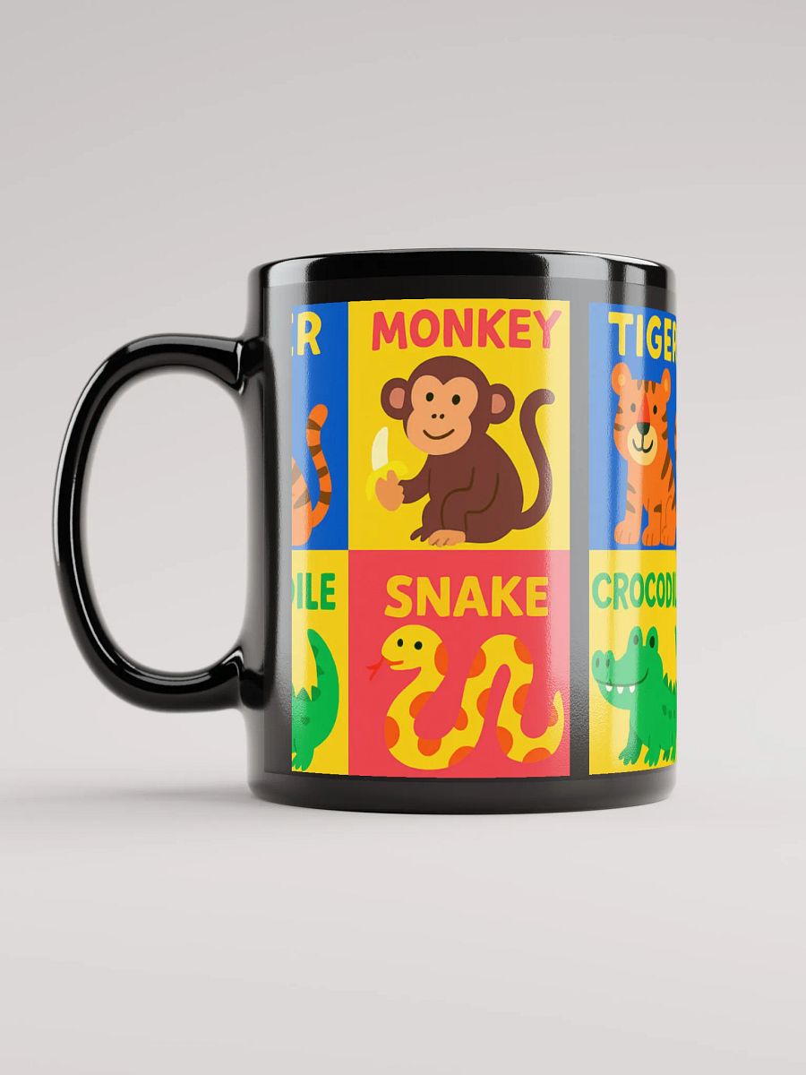 Vibrant Animal Kingdom Glossy Mug product image (6)