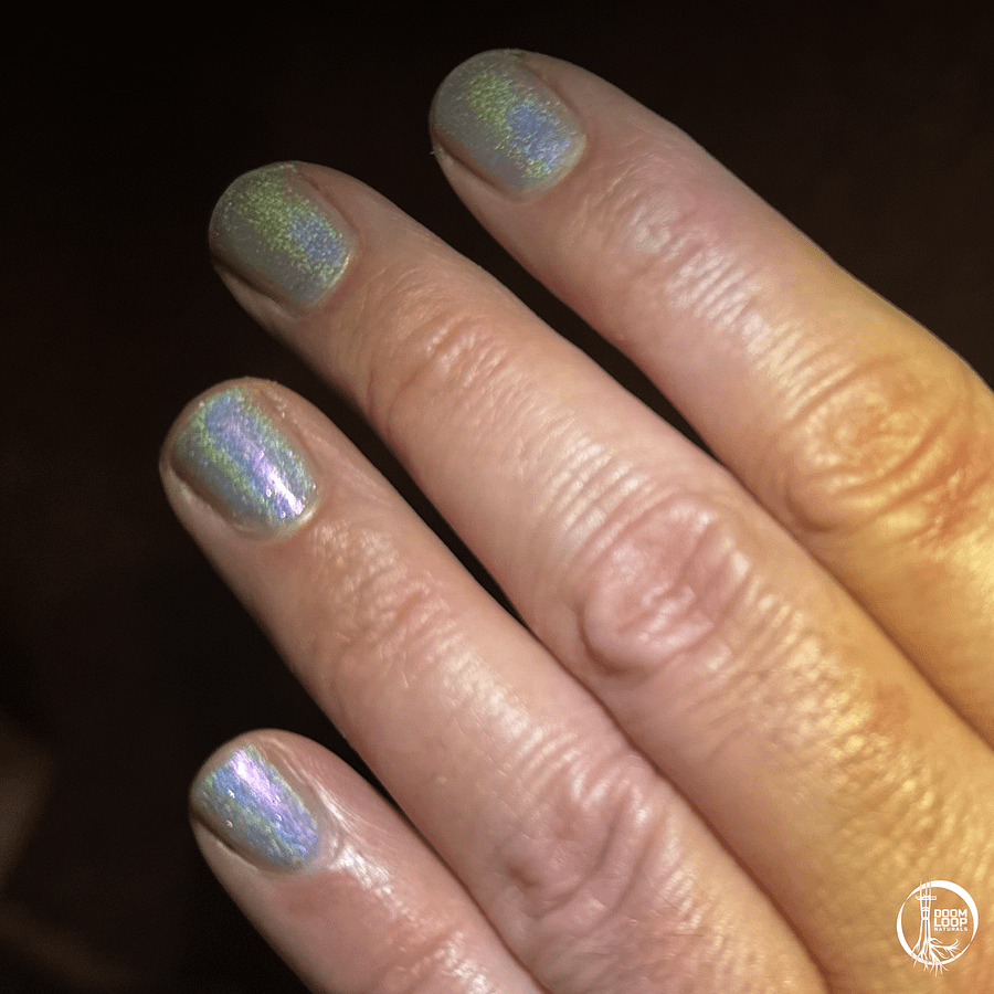 UNCHAINED FELONIES - Holographic Lilac Shimmer Nail Polish product image (3)
