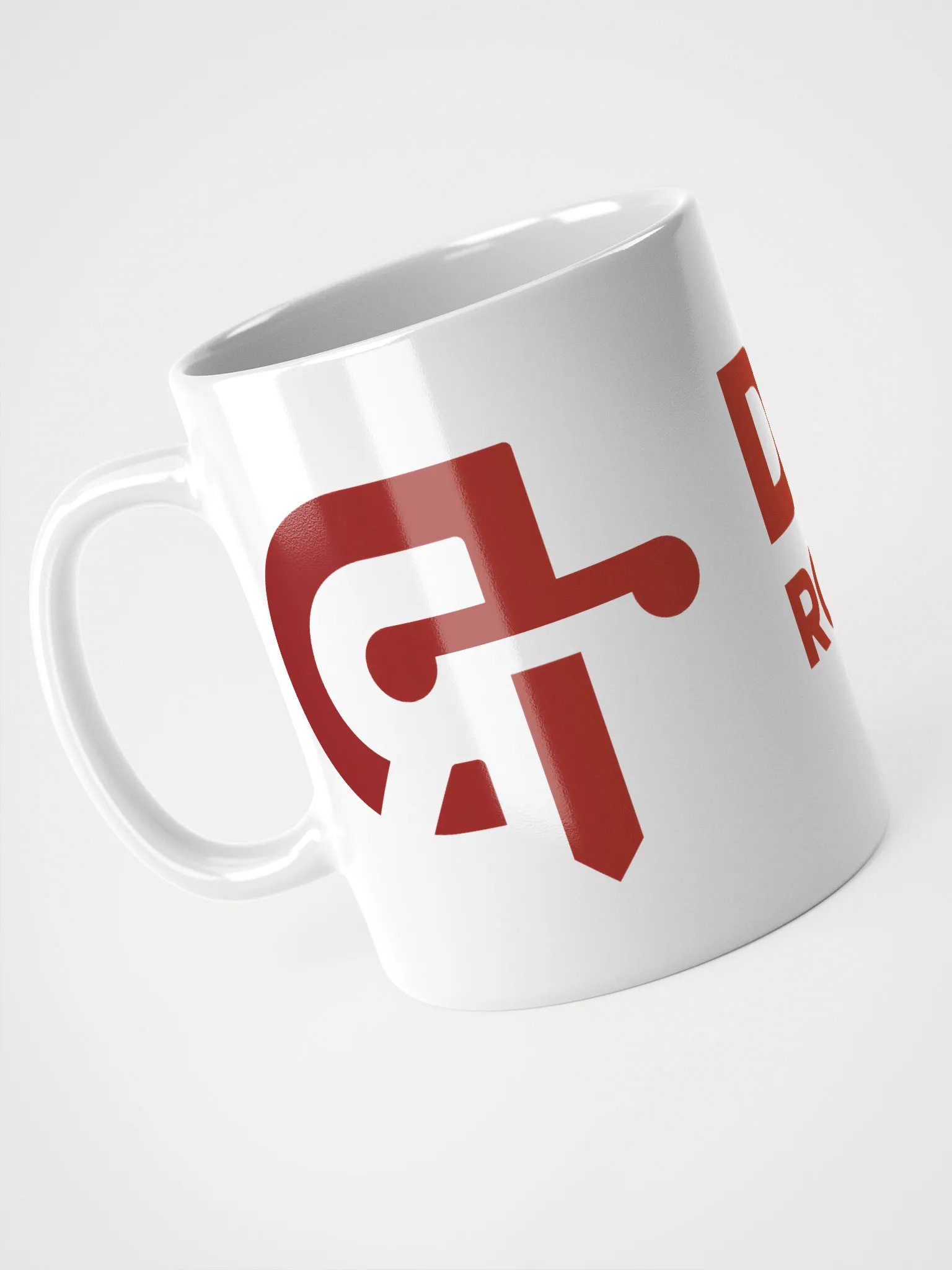 Dom's Roundtable White Glossy Mug product image (3)