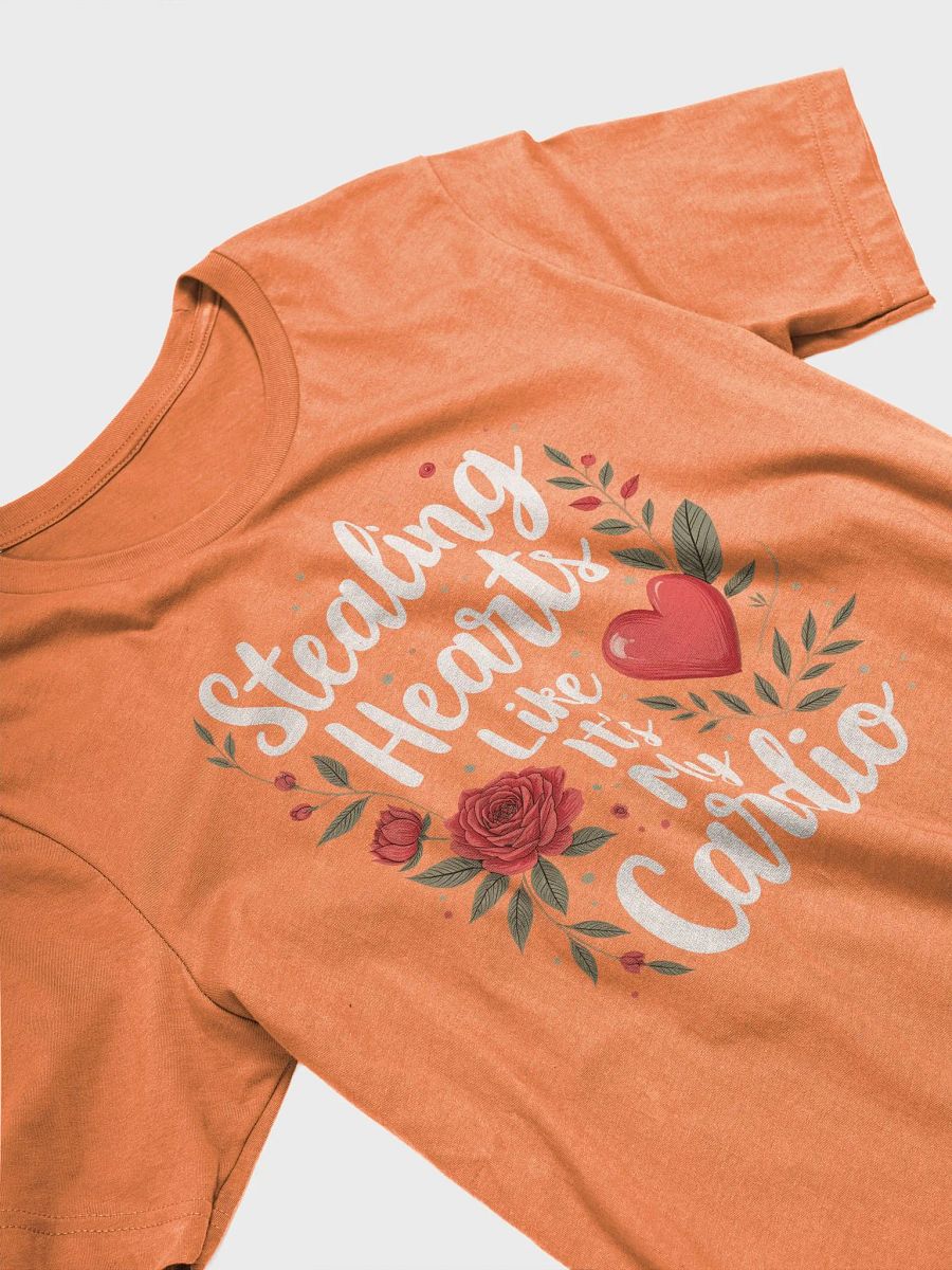 Stealing Hearts Like It's My Cardio T-Shirt product image (14)
