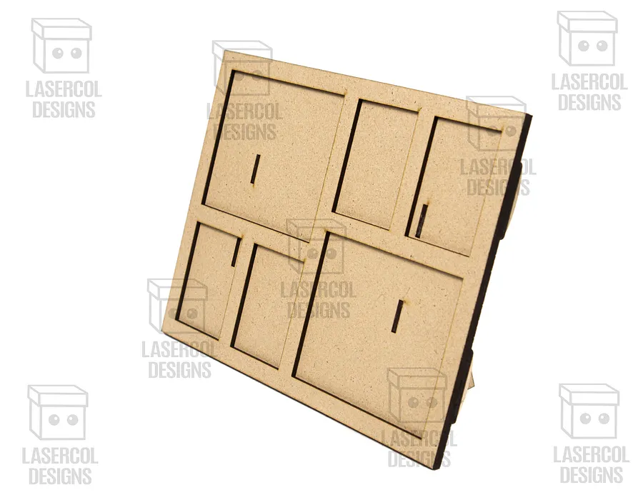 Photo Frames Set 1 (5 Styles) - Laser Cut Files product image (7)