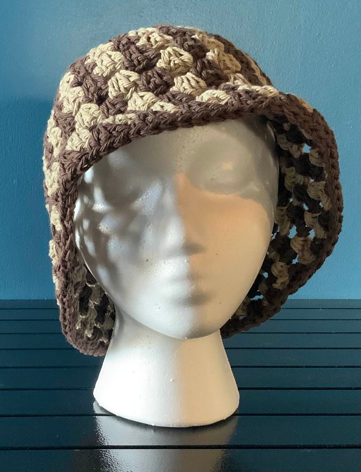 Brown and jute Bucket Hat product image (1)