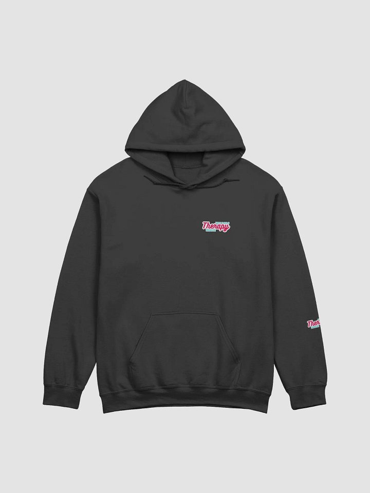 Almost as Good as Therapy - Hoodie Black product image (1)