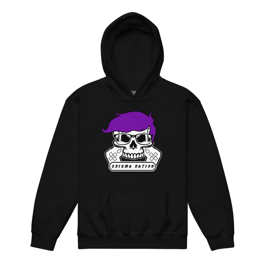 Enigma Nation Gildan Youth Heavy Blend Hoodie (PRINTED) product image (8)