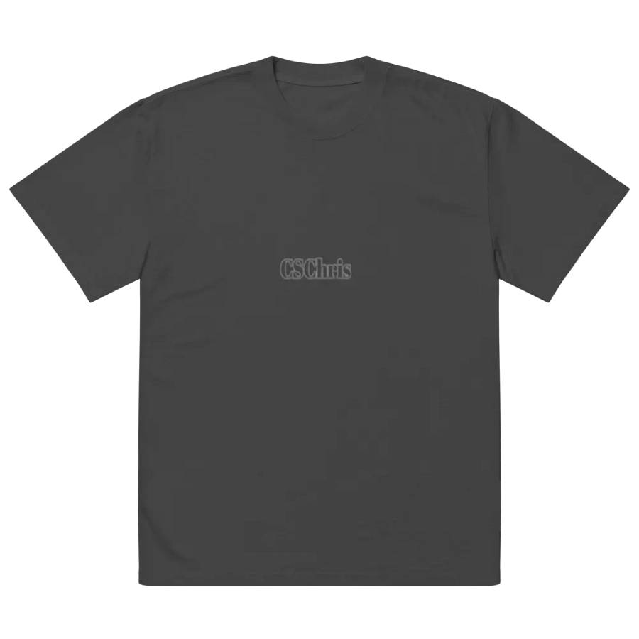 CSChris OverSized T Shirt with Back Logo product image (3)