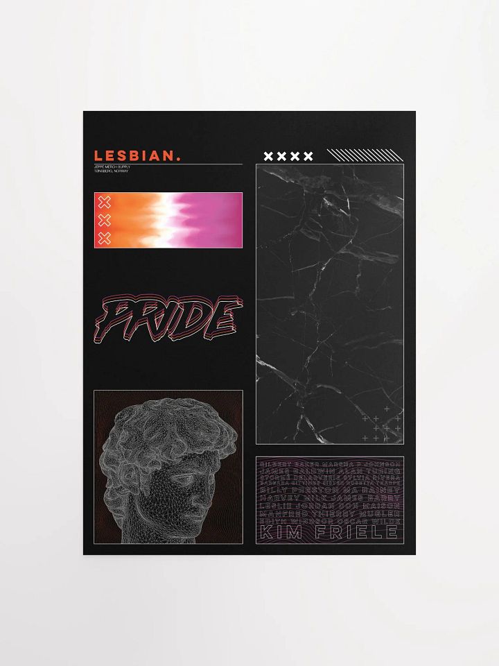 Lesbian Pride Poster product image (1)