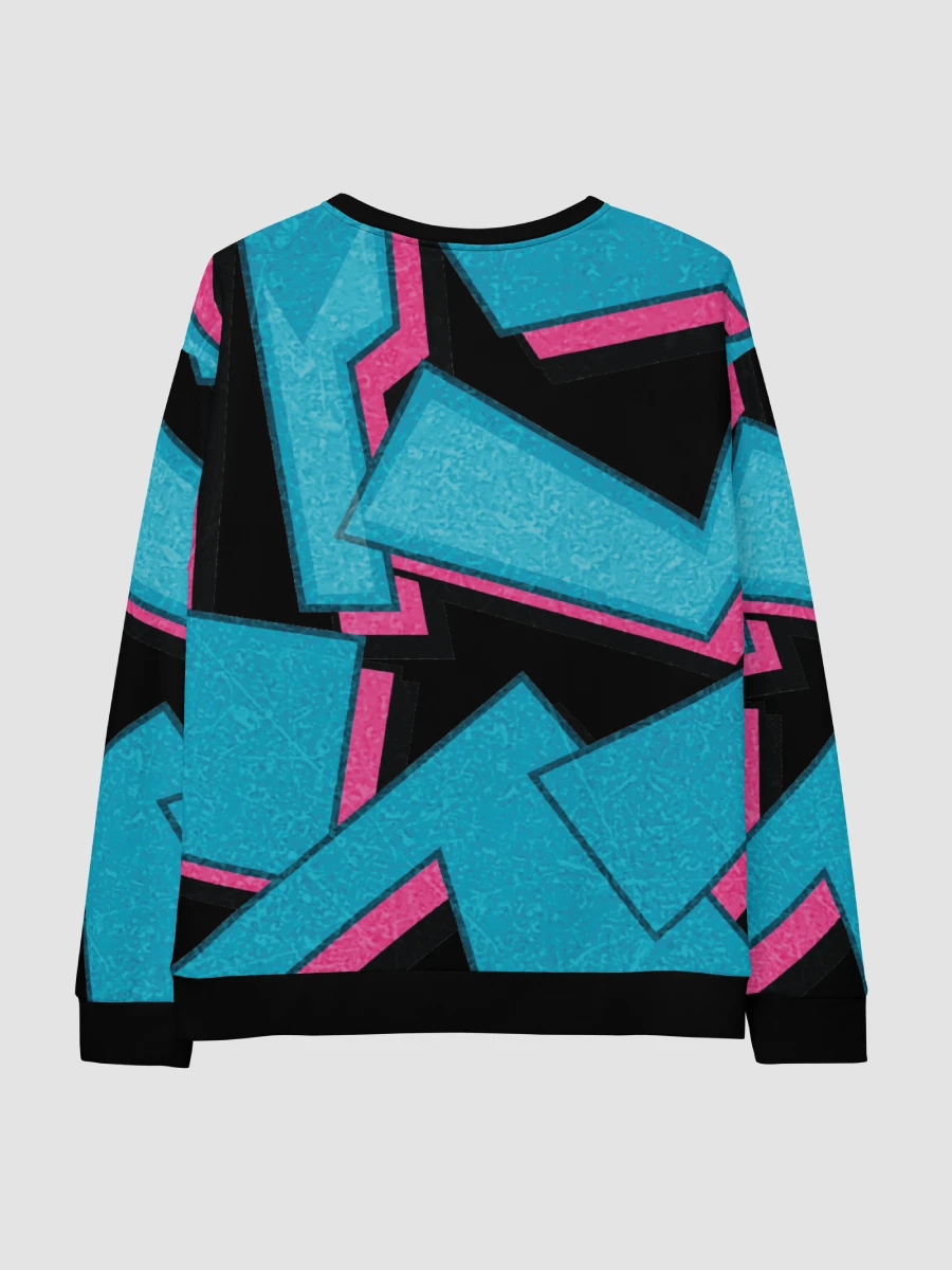 Wyld Geometric Unisex Sweatshirt (Blue) product image (2)